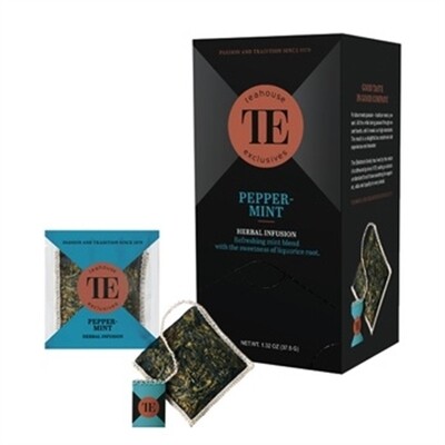 TEAHOUSE Exclusives Luxury Bag - Peppermint (15x2,5g oder 100g)
