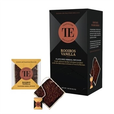 TEAHOUSE Exclusives Luxury Bag - Roiboos Vanilla
(15x3,5g oder 250g)