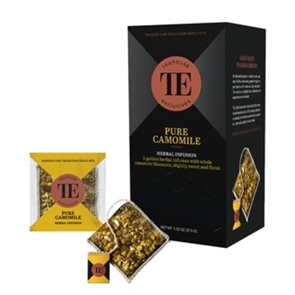 TEAHOUSE Exclusives Luxury Bag - Pure Camomile
(15x2,5g oder 100g)