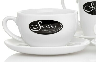 Sterling Coffee Café au lait-Set 320ml (6 Sets)