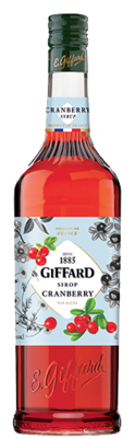 GIFFARD Cranberry Sirup, 1.000ml