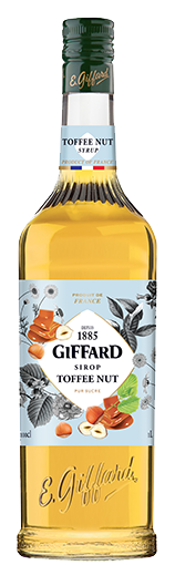 GIFFARD Toffee Nut Sirup, 1.000ml