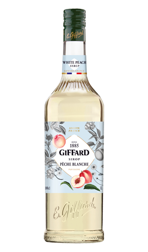 GIFFARD Weißer Pfirsich Sirup, 1.000ml⭐️⭐️⭐️⭐️⭐️