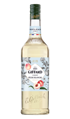GIFFARD Weißer Pfirsich Sirup, 1.000ml