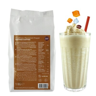 One&Only Frappé Powder Coffee Toffee Flavoured