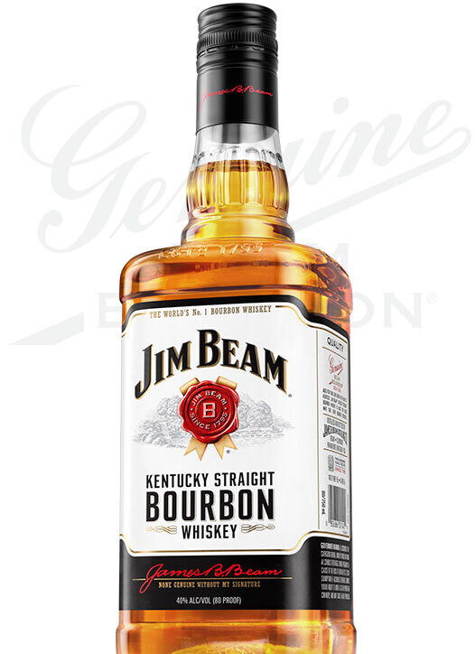 Jim Beam White Kentucky Straight Bourbon 40% 700ml