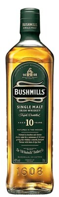 Bushmills Malt 10 Years Old Irish Whiskey in GP 40% 700ml
