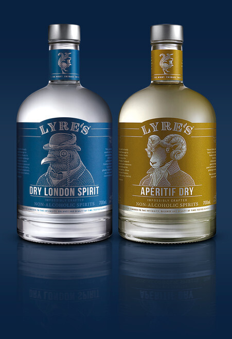 Lyre's Dry-Martini-Set - ALKOHOLFREI je 700ml Aperitif Dry & Dry London Spirit