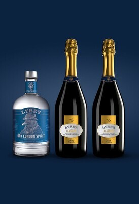 Lyre's Passionstar-Martini-Grande-Set - ALKOHOLFREI 700ml Dry London Spirit & 2x  750ml Classico