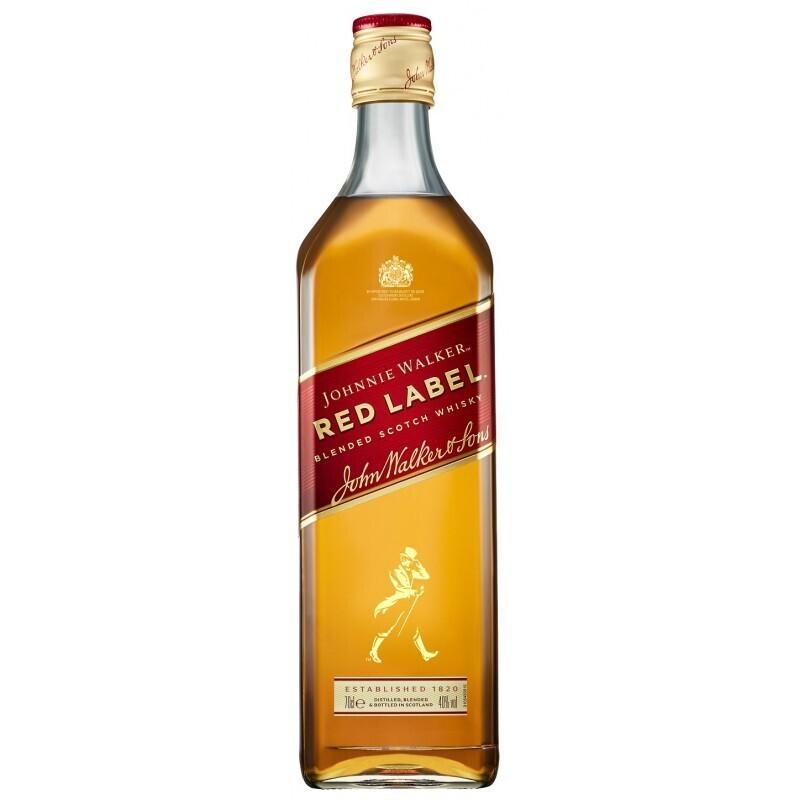 Johnnie Walker Red Label Old Scotch Whisky 40% 700ml