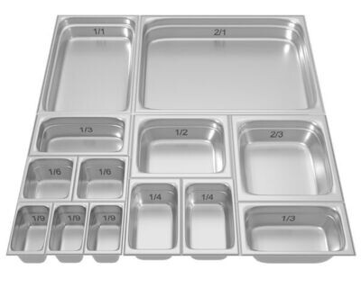 Ersatzpfannen für Chafing Dishes / Warmhalter