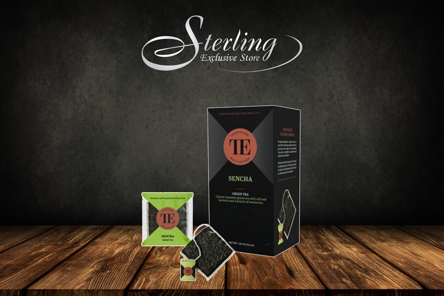 TEAHOUSE Exclusives Luxury Bag - Sencha Tee  Grüntee (15x3,5g)