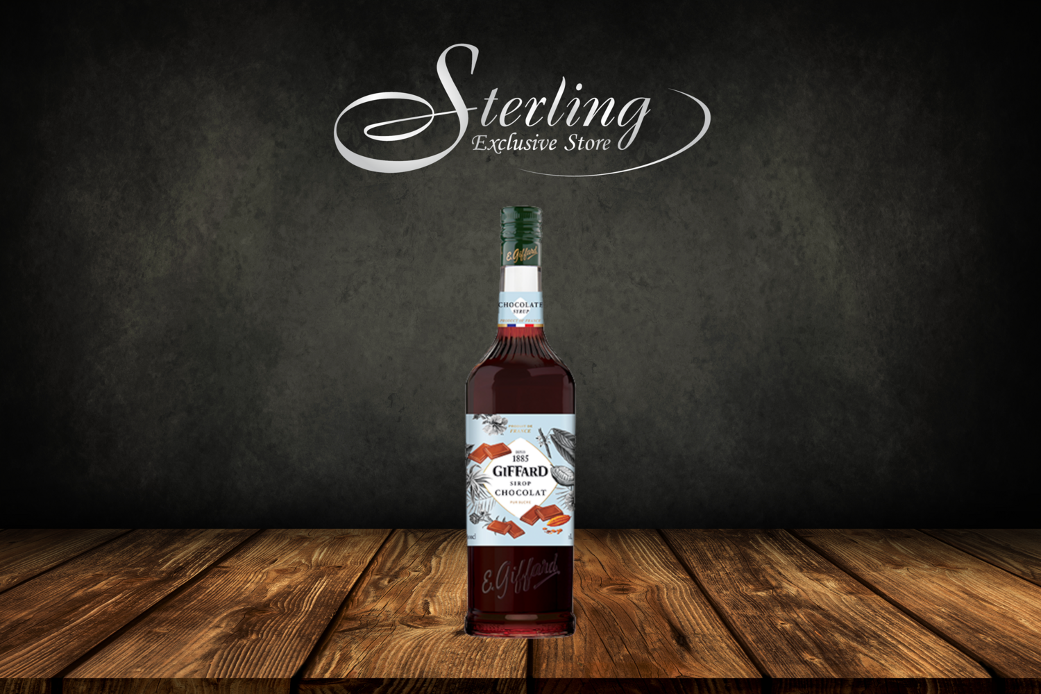 GIFFARD braune Schokolade brown chocolate Sirup, 1.000ml