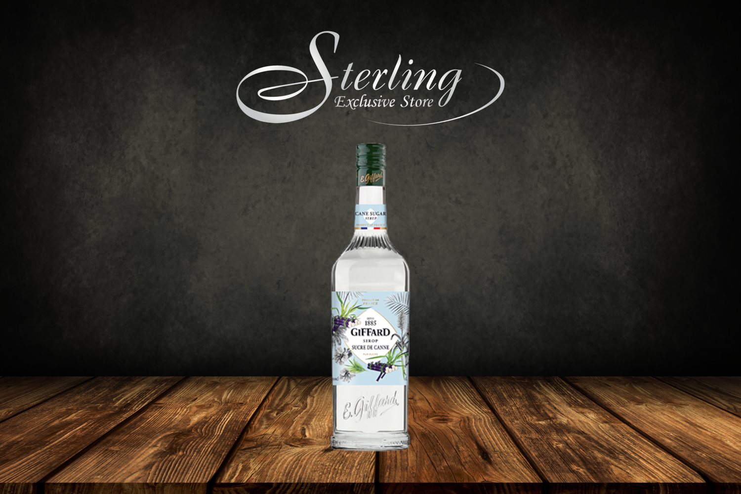 GIFFARD Rohrzucker Sirup, 1.000ml