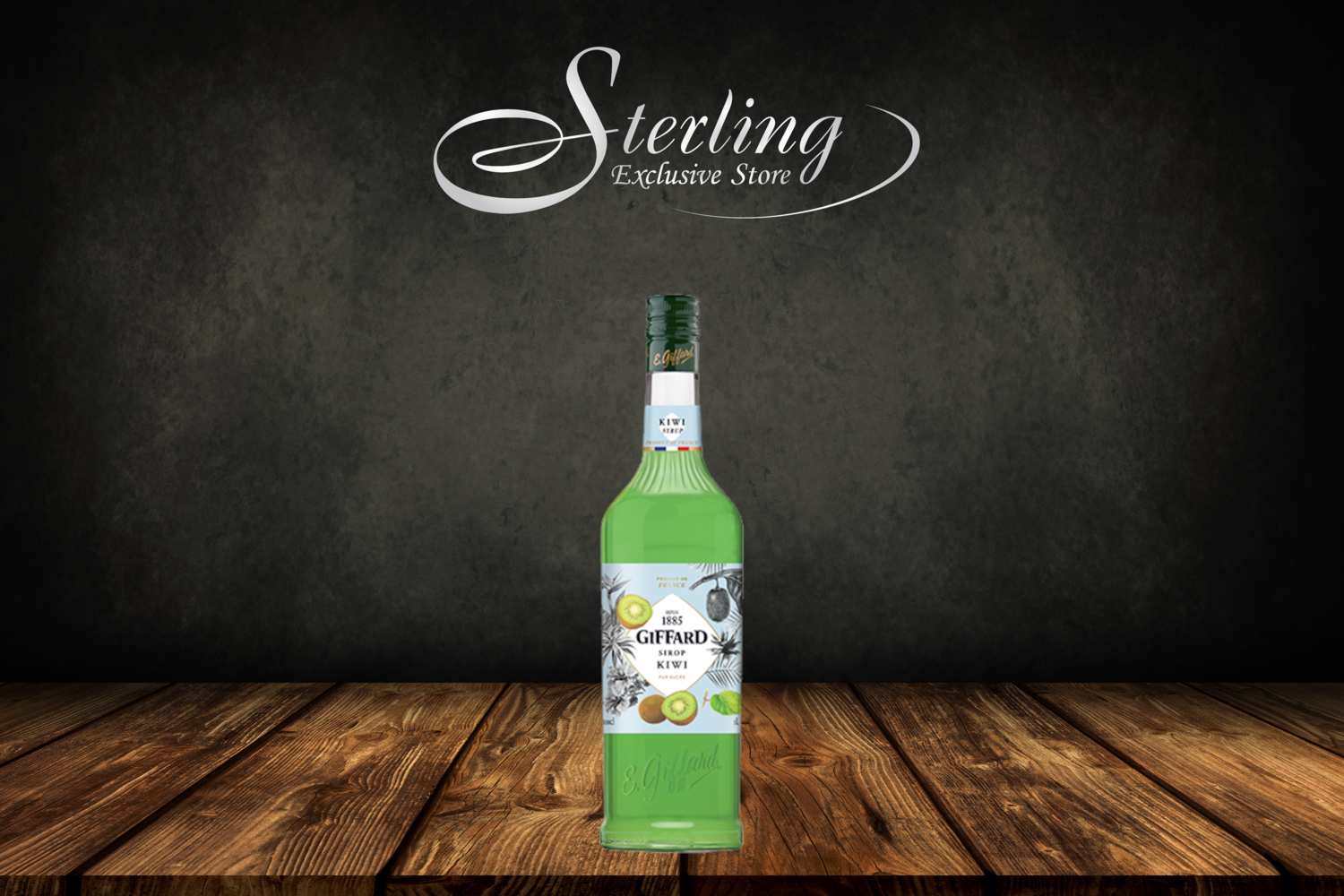 GIFFARD Kiwi Sirup, 1.000ml 