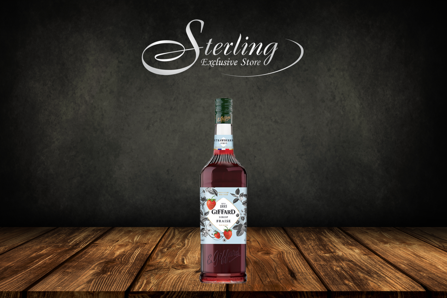 GIFFARD Erdbeer Sirup, 1.000ml 