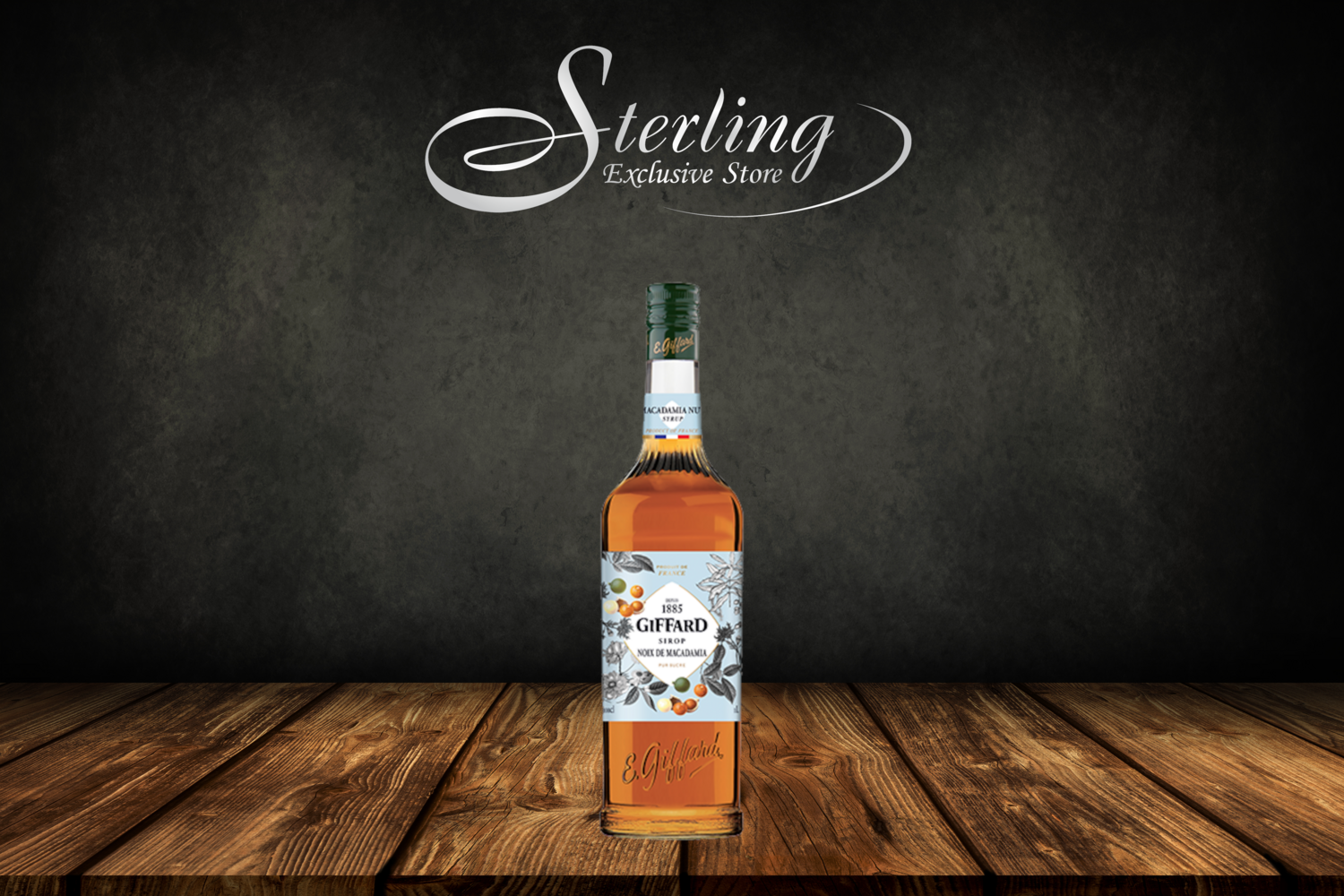GIFFARD Macadamia Nuss Sirup, 1.000ml