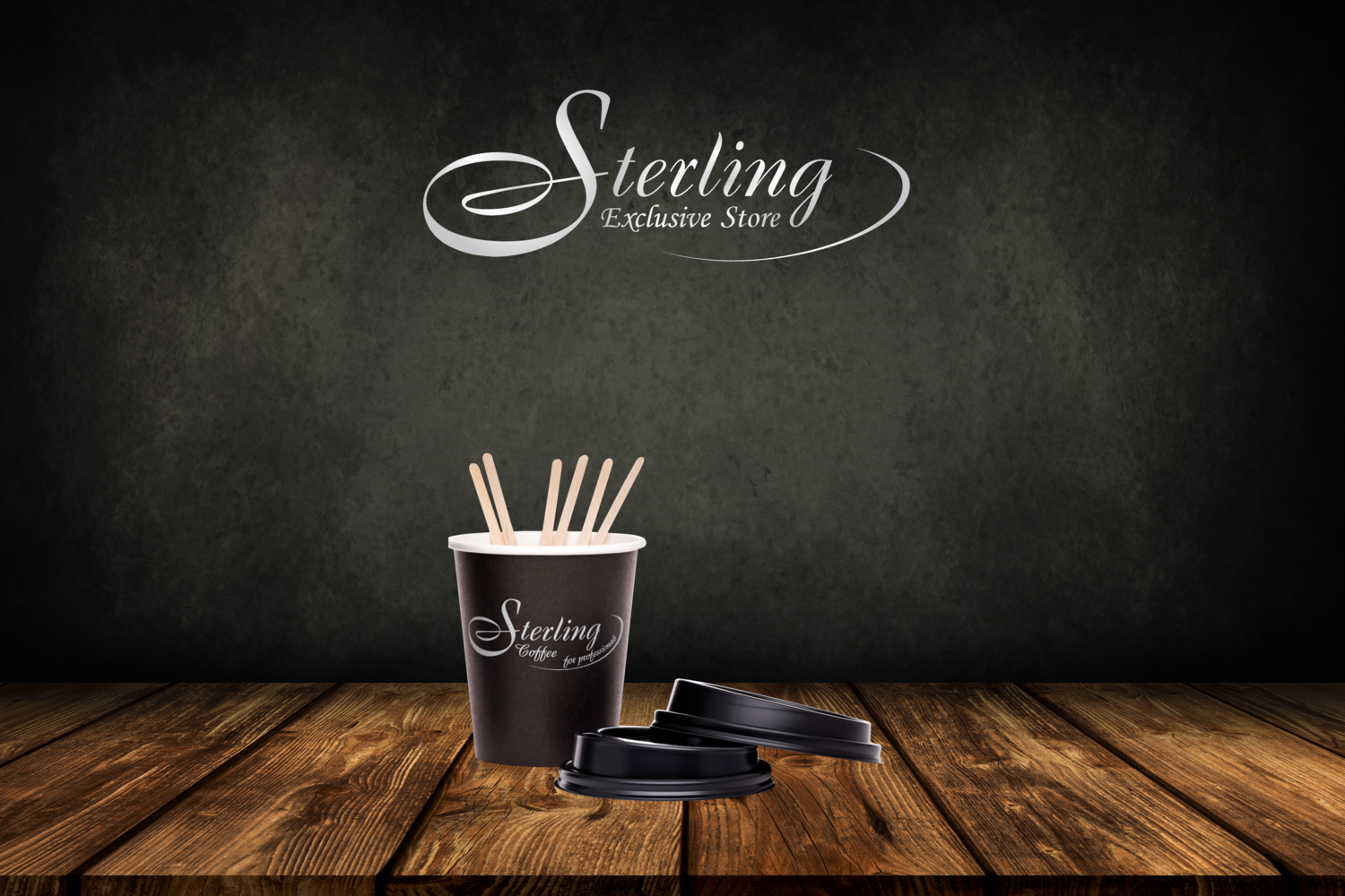 Deckel für CoffeeToGo - Becher 24cl/8oz 100 Stk.