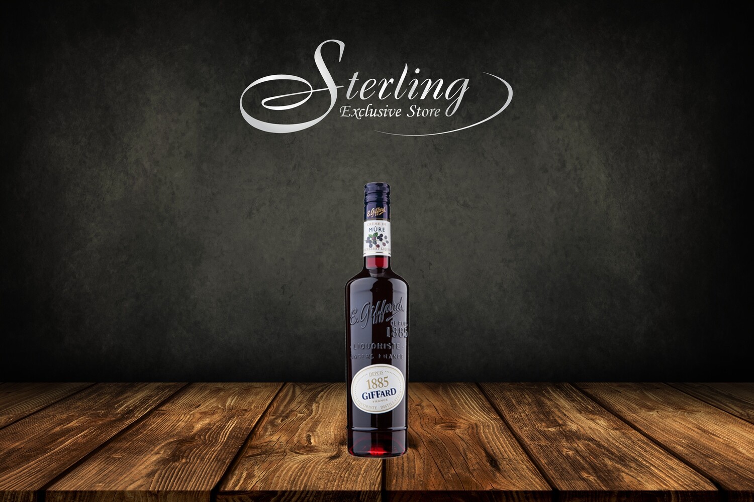 GIFFARD Crème de Mûres – Brombeerlikör 16% 1.000ml