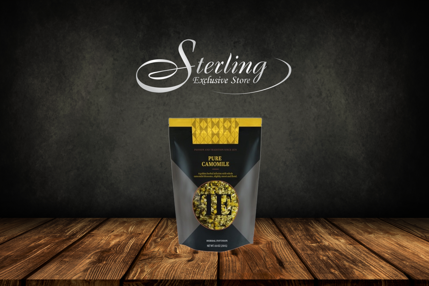 TEAHOUSE Luxury Loose Tea Camomile Kamille 100g Tee