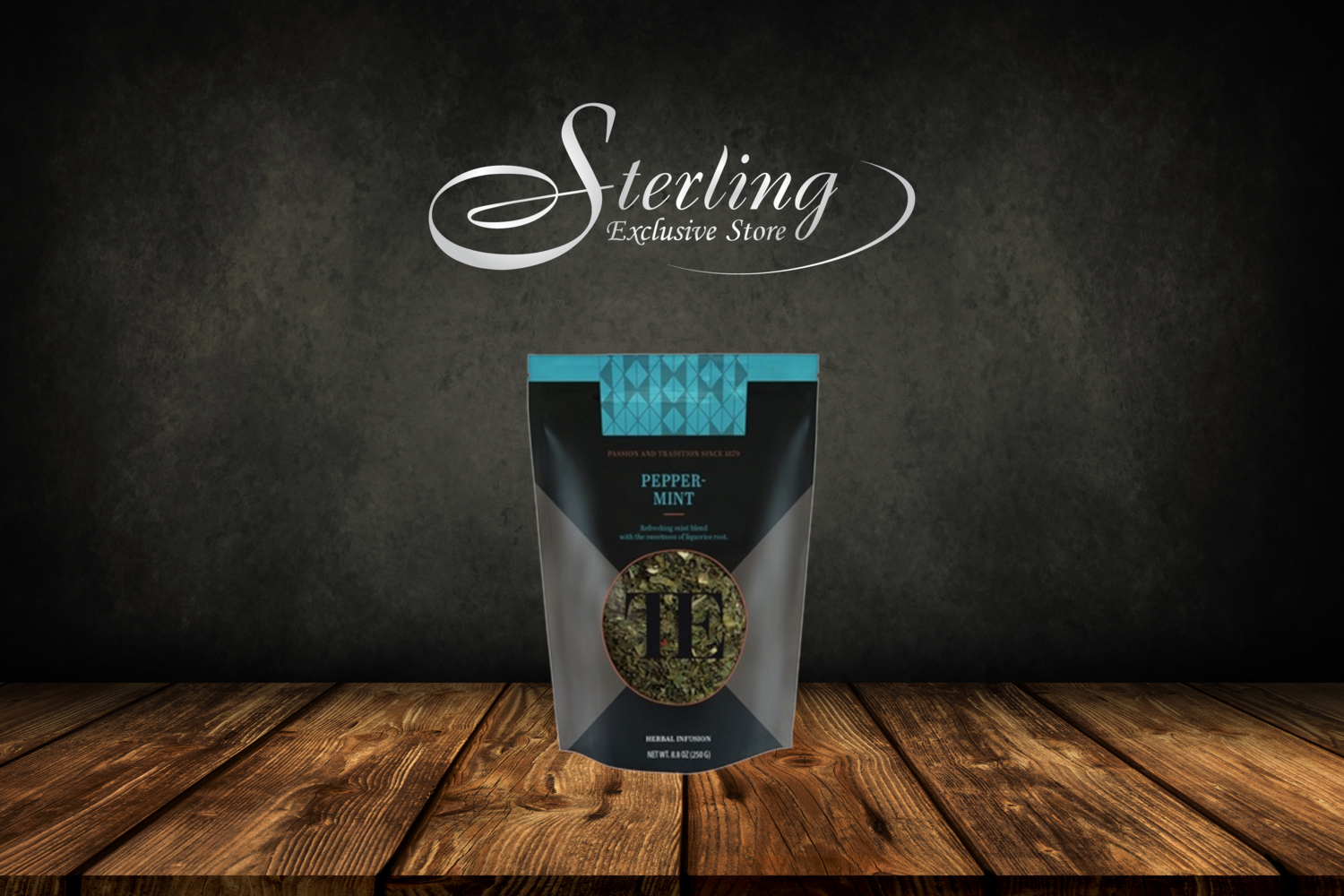 TEAHOUSE Luxury Loose Tea Peppermint Pfefferminz Tee 100g