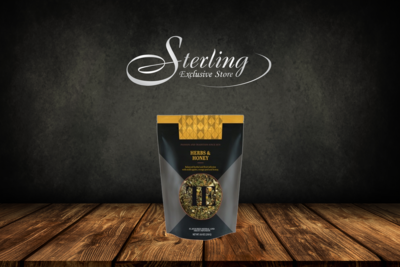 TEAHOUSE Luxury Loose Tea Herbs &amp; Honey Kräuter &amp; Honig 250g Apfel Orangenschalen