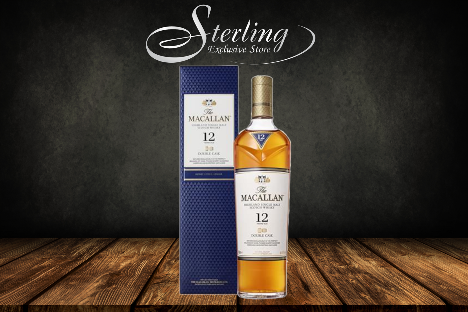 Macallan Double Cask Whisky 12YO 40% 700ml in Geschenkverpackung