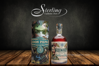 Don Papa Baroko Rum Ethereal Canister 40% 700ml in Geschenkverpackung