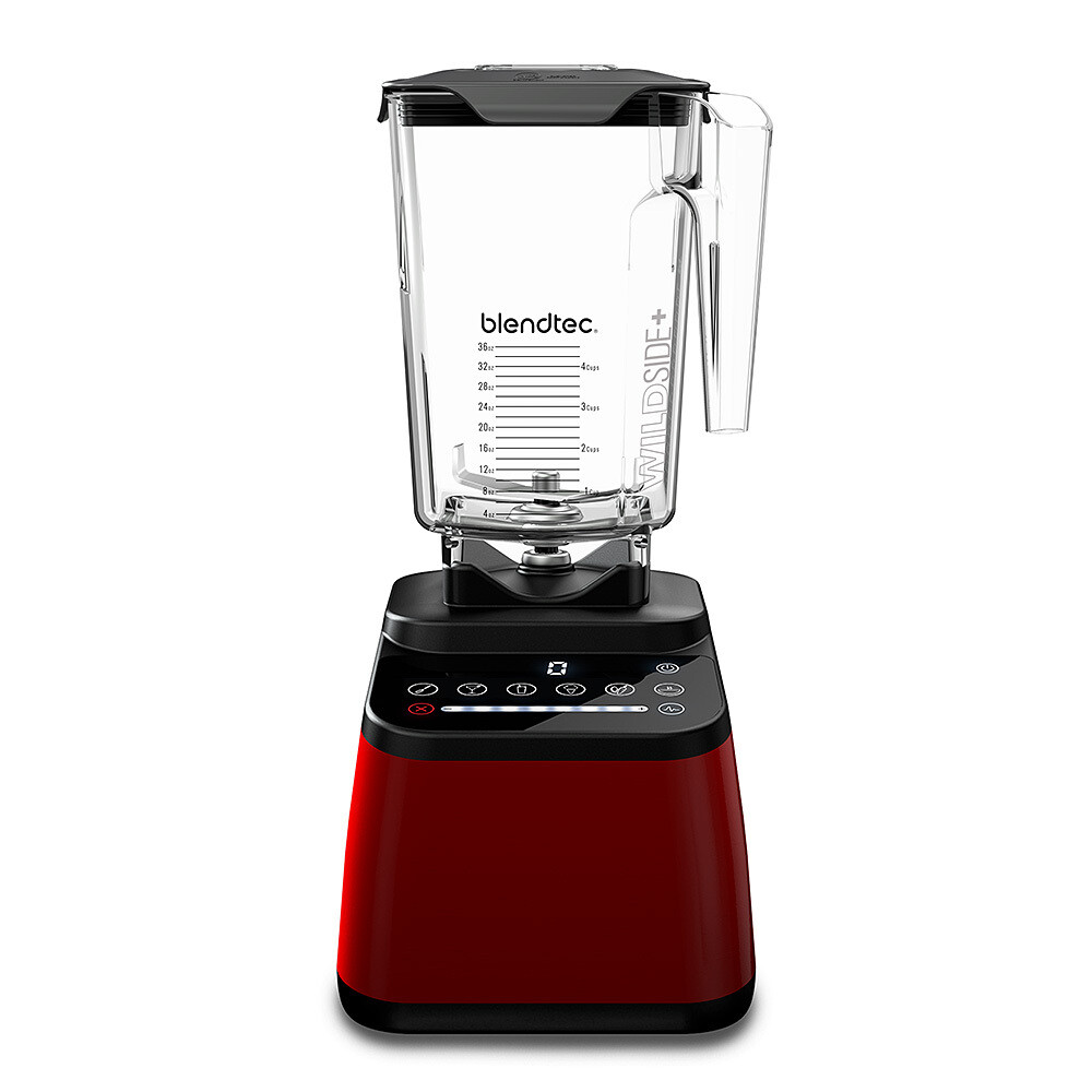 Blendtec Designer 650 in versch. Farben + Geschenk, Farbe: Weinrot
