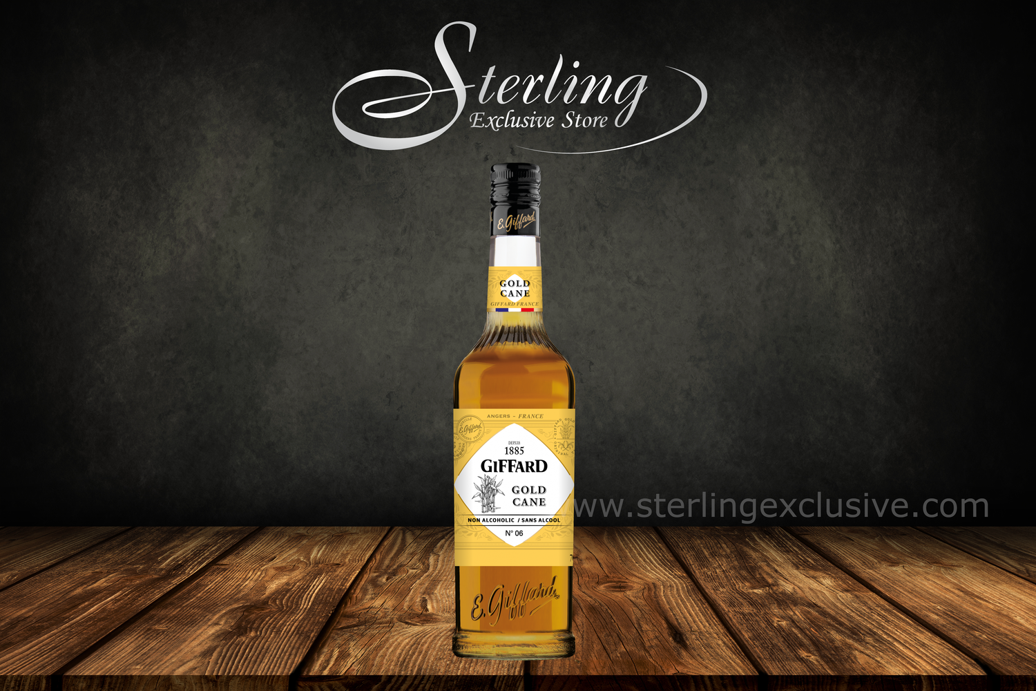 GIFFARD Gold Cane, alkoholfreier Rum 700ml