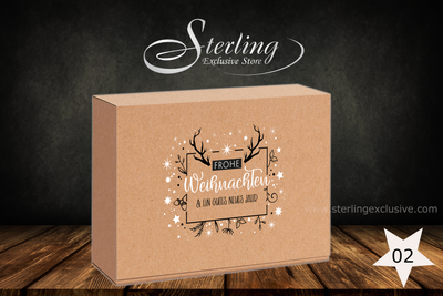 GIFFARD Weihnachts-Likörbox &quot;Steinfrucht&quot; inkl. je 0,7l Likör Himbeere, Walderdbeere &amp; Brombeere...wähle aus drei weihnachtlichen Geschenkboxen