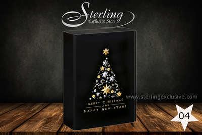 GIFFARD Weihnachts-Likörbox &quot;Minze&quot; inkl. je 0,7l Likör Minze Grün, Menthe Pastille &amp; Peppermint Pastille...wähle aus drei verschiedenen weihnachtlichen Geschenkverpackungen