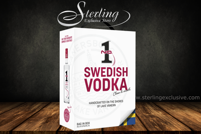 No. 1 Swedish Vodka 37,5% 3.000ml 3 Liter BiB (Bag in Box) Wodka