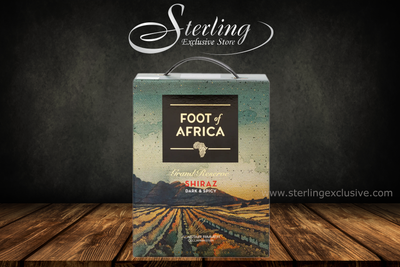 Foot of Africa Grand Reserve Shiraz Dark &amp; Spicy 13,5% 3.000ml 3 Liter BiB (Bag in Box) Jahrgang 2019