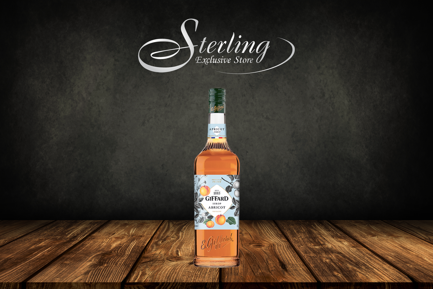GIFFARD Aprikose Sirup, 1.000ml