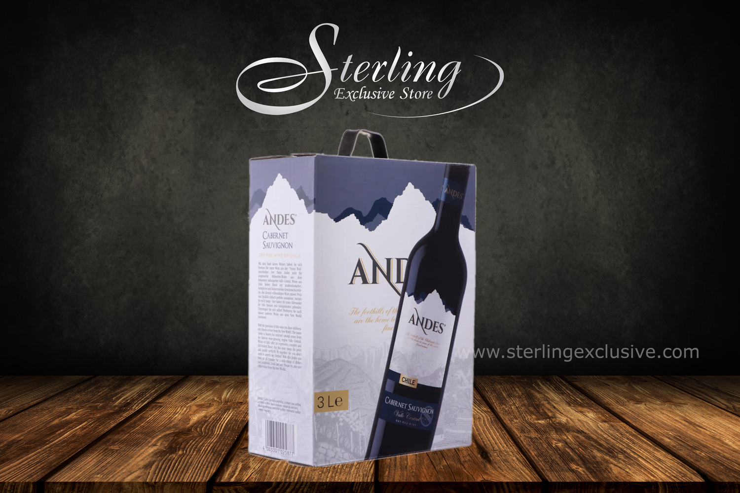 Andes Cabernet Savignon Bag in Box 3L