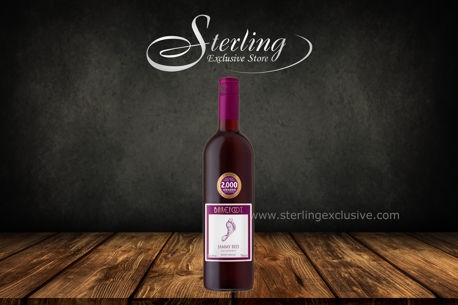 Barefoot Jammy Red 10,5% 750ml