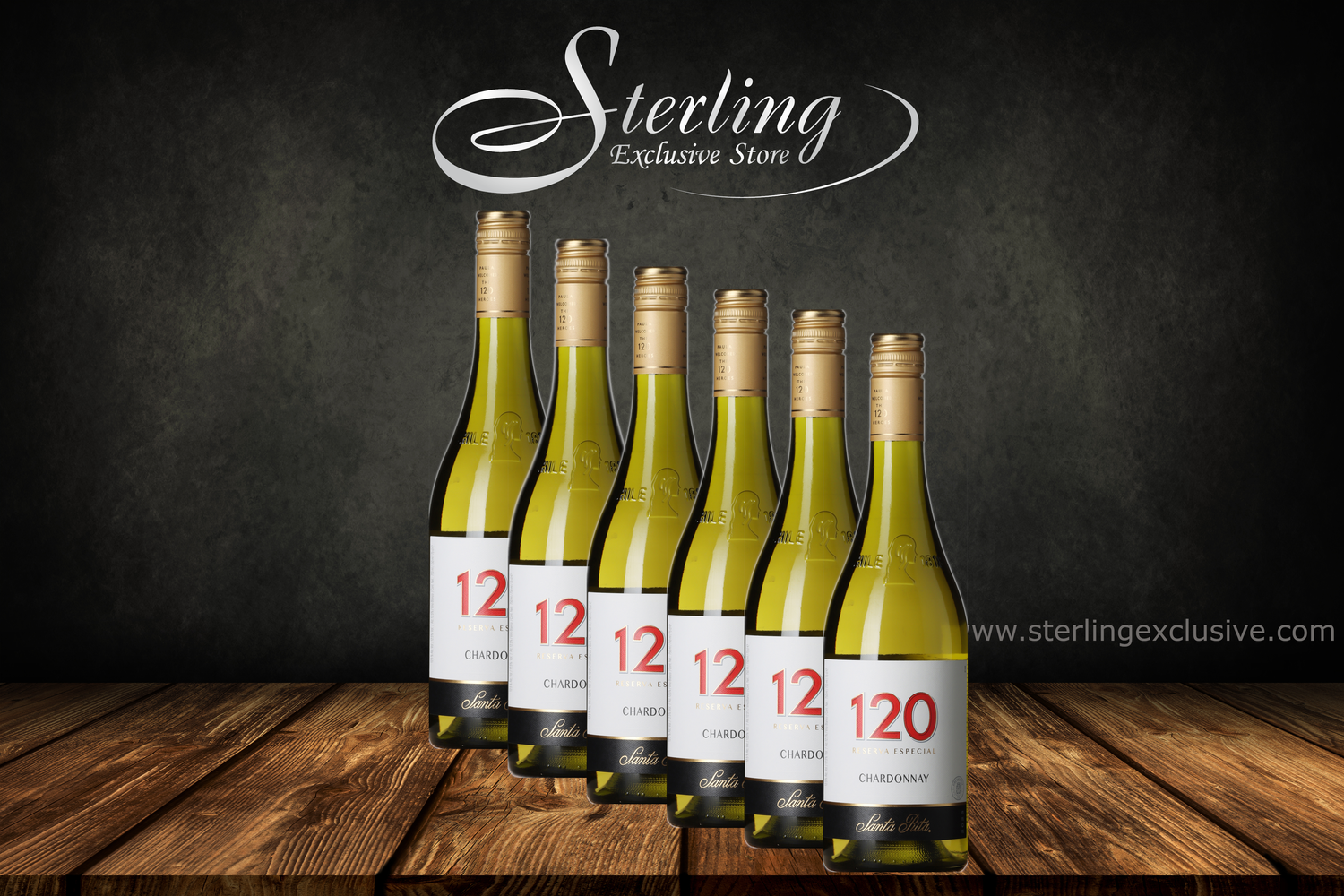 120 Chardonnay Santa Rita 6 x 750ml