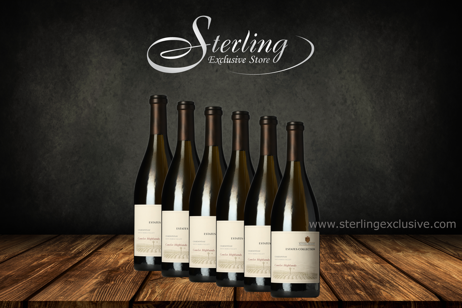 Kendall-Jackson Camelot Highlands Chardonnay 6 x 750ml