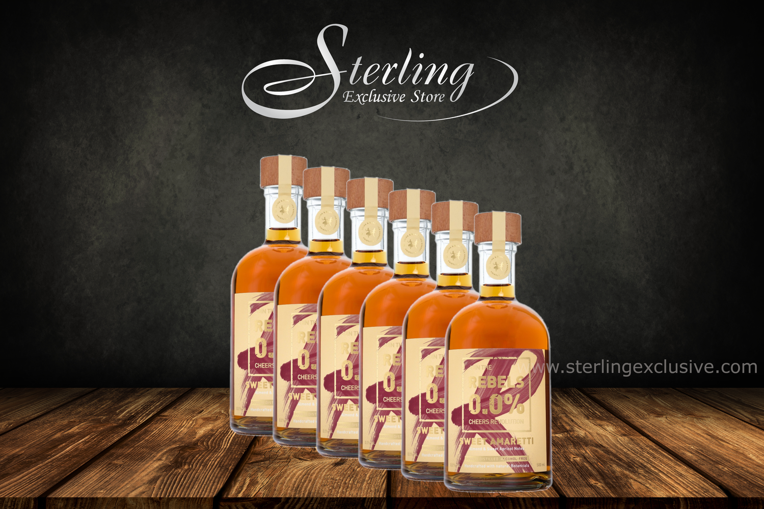 Freespirited Rebels 0,0% Sweet Amaretti - alkoholfrei 6 x 500ml