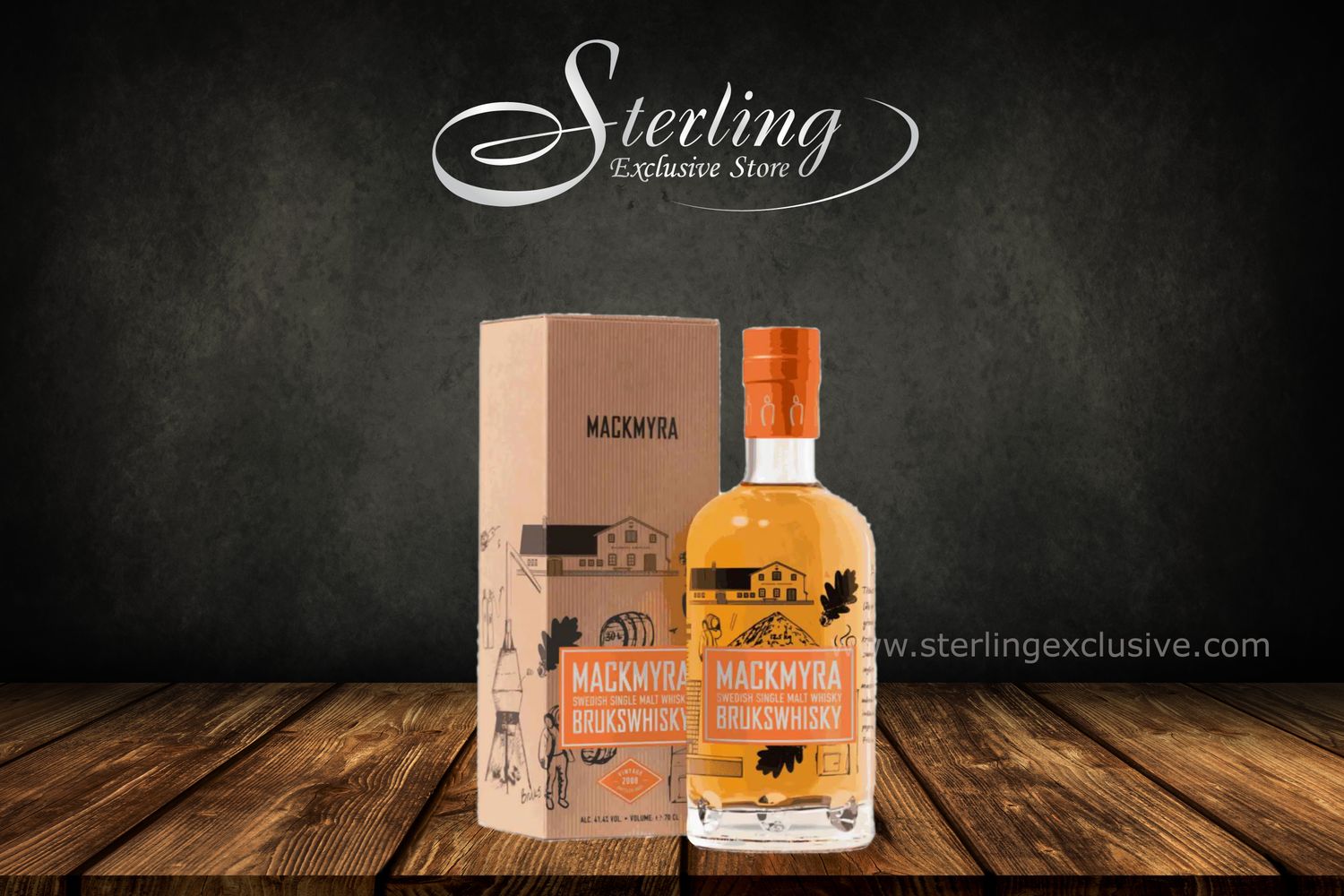 Mackmyra Brukswhisky 41,7% 700ml