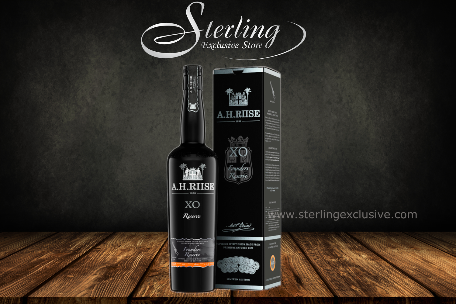 A.H. Riise XO Founders Reserve Collector&#39;s Edition #5 44,4% 700ml in Geschenkverpackung
