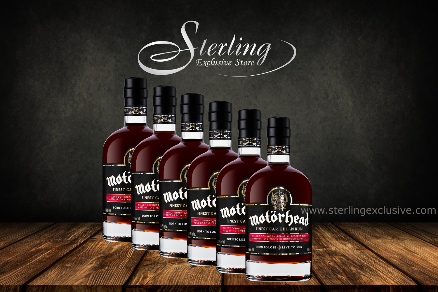 Motörhead Finest Caribbean Rum 40% 6 x 700ml
