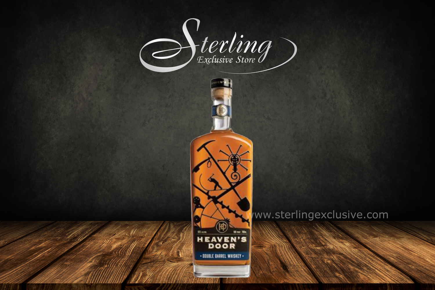 Heaven&#39;s Door Straight Rye Whisky 43% 700ml