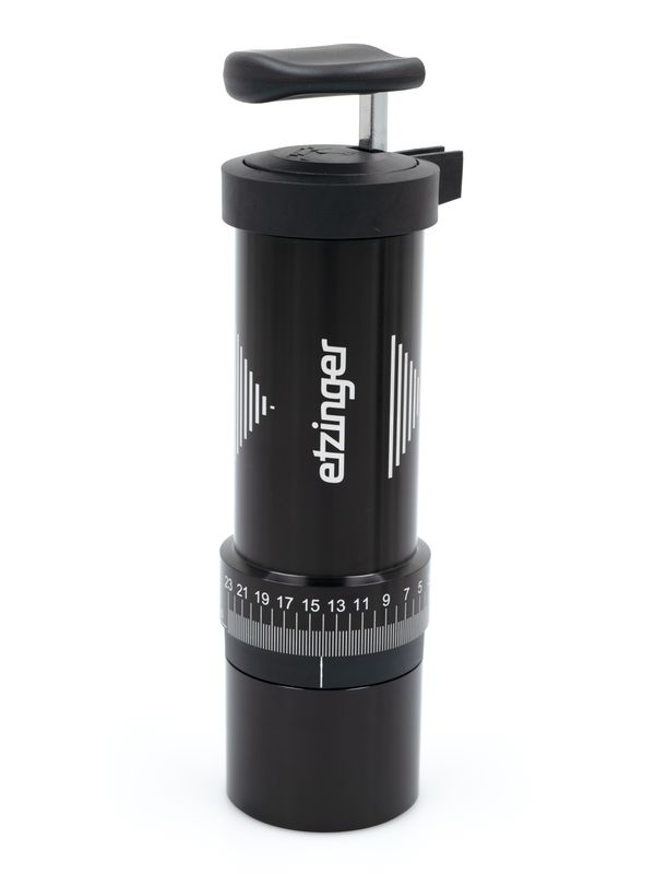 Gewürzmühle Set – 1 Mühle + 4 Behälter, Silber (5,6 Cm) Für Pfeffer & Gewürze