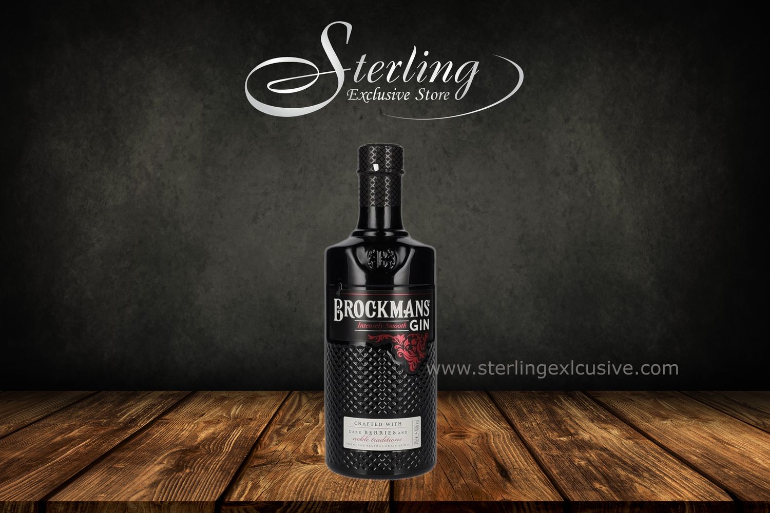Brockmans Intensely Smooth Premium Gin 40% 700ml