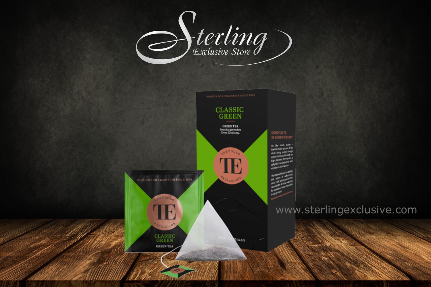TE Gourmet Tea Bag Classic Green 20x 1,5g