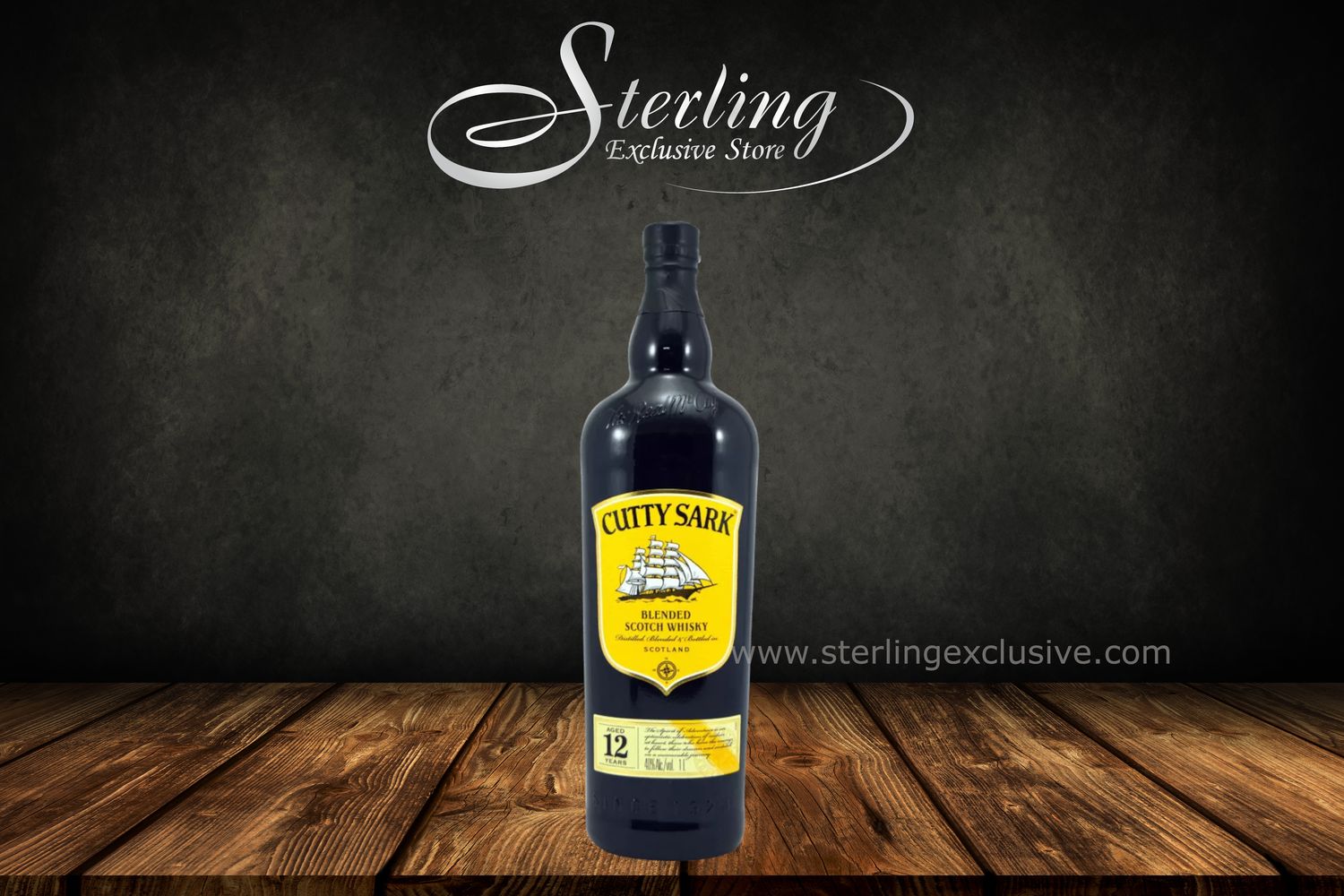 Cutty Sark Blended Scotch Whisky 12YO 40% 1.000ml