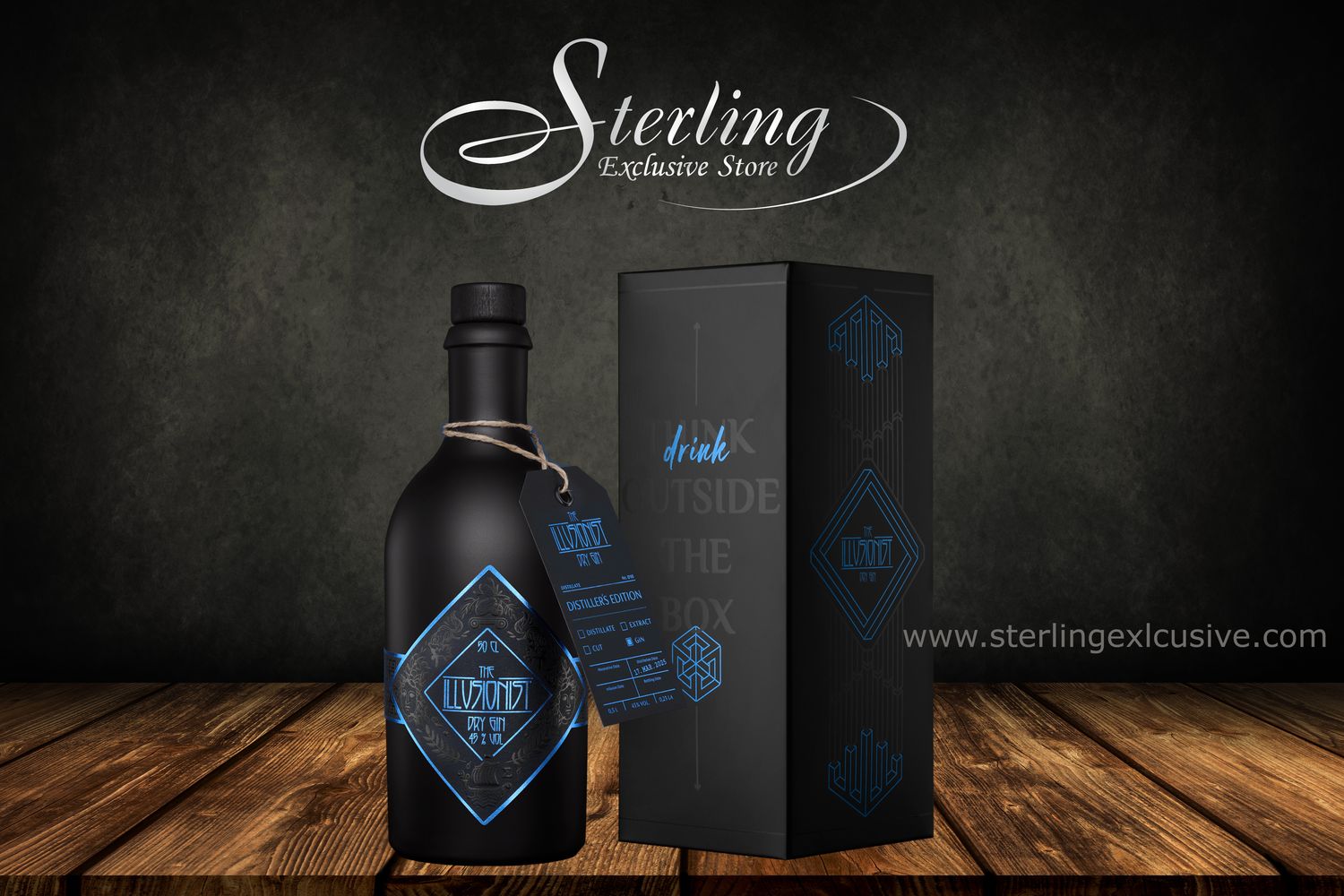 The Illusionist Distiller’s Edition 2025 – Streng Limitiert – 500ml 45 %  in Geschenkverpackung