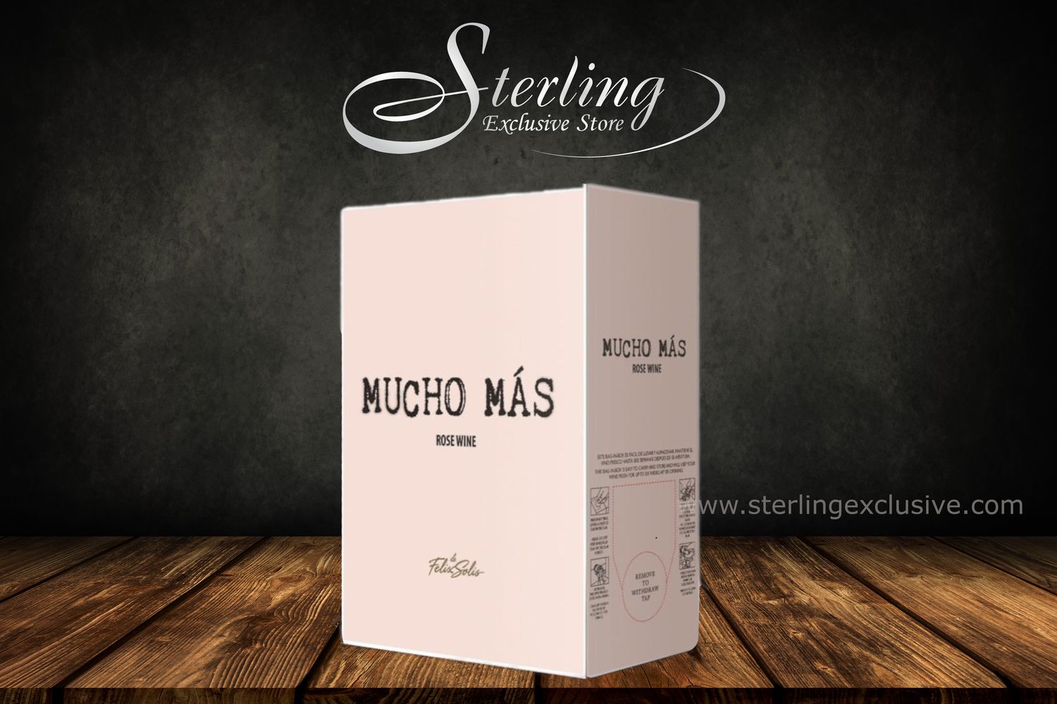 Félix Solís Mucho Mas Rosé 13% 3.000ml BiB (Bag in Box)